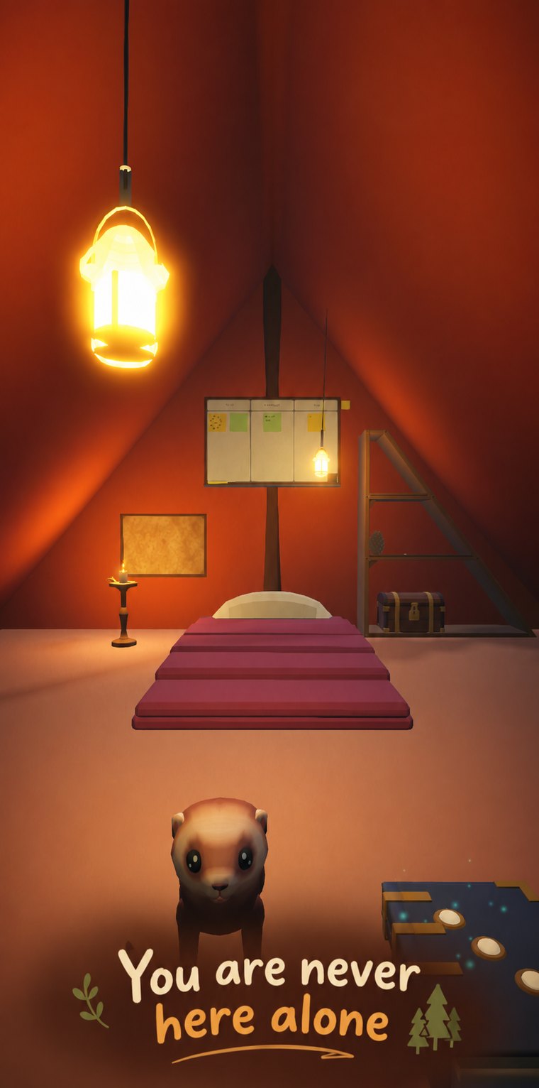 Cozy Tent: You are never here alone